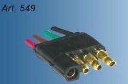 549 - FICHA GOMA 4 VIAS 3M.1H